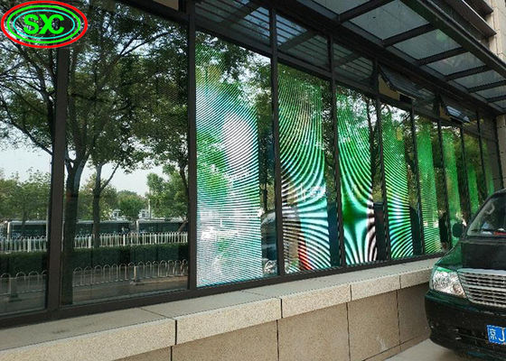 2500 Nits Ecrã LED transparente