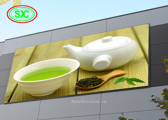 Display LED P4 para Exterior, Full Color, Pixel Pitch de 4mm, Vida Útil de 10000h