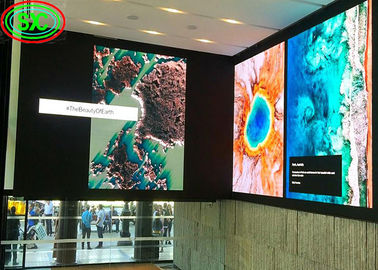 Ecrã HD à prova d'água Ecrã anti-galante Painel de exibição de vídeo LED P3 flexível