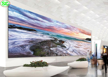 Exposição conduzida interna pequena da cor completa do passo P1.8 280W do pixel do ângulo de visão largo impermeável
