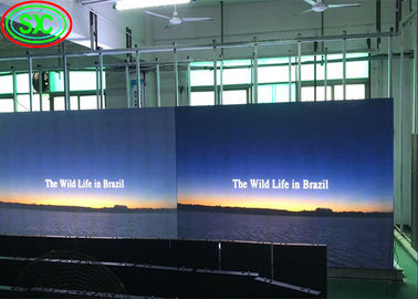 Largo ângulo de visão aluguel P1.923 1R1G1B Indoor Full Color LED Display Adequado para centros comerciais e praças