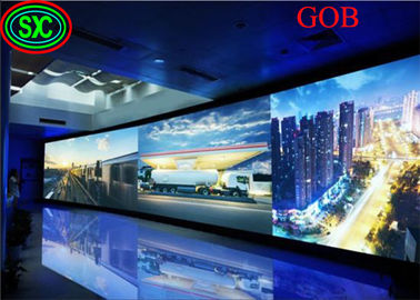 Conteúdo Publicidade GOB COB 2.5mm Indoor Full Color LED Display cartão de recepção