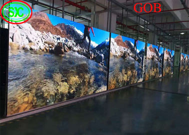 Publicidade eletrônica interna P1.667 P1.875 P2 P2.5 GOB LED Display LED exterior em cores completas