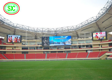 P10 Full Color High Definition Football Game Stadium LED Panfletos de publicidade