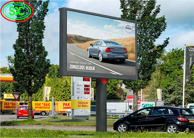 Ecrã de aluguer ao ar livre impermeável HD Baixa Energia IP65 Fixado P10 LED Display Billboard