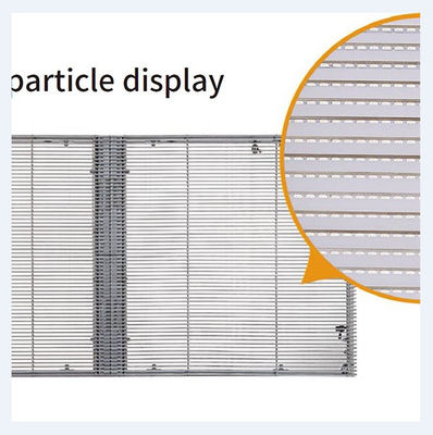 Tela LED Transparente P3.91-P7.82 5000cd/m2 32768 Densidade de Pixels