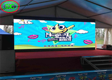 Ecrã de aluguer de LED / Ecrã LED fino e leve, tela de festival de grande palco personalizável