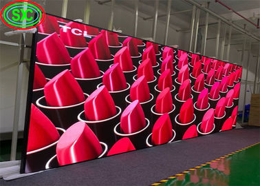 Módulo de tela de aluguer Curvo P3.91 P4.81 Indoor Full Color LED Display 500*1000mm Alumínio