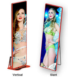Indoor P2.5 Full Color Espelho LED Wireless USB 4G Smart Control Poster