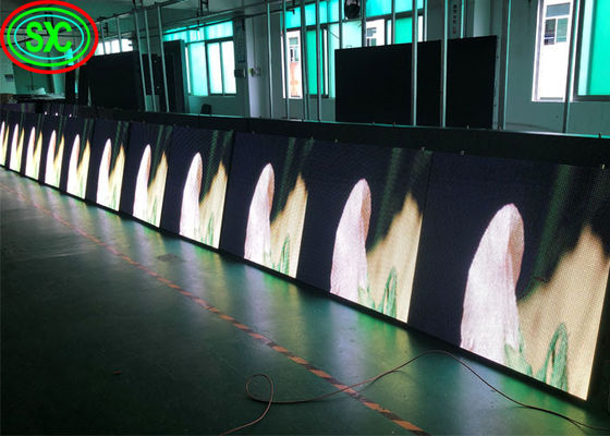 Painel LED outdoor full color com alta taxa de atualização de 10mm ou mais, sem fantasmas, 3840hz, para publicidade