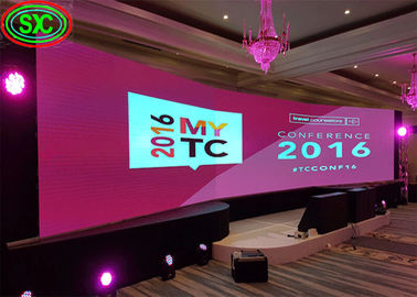Aluguel de tela de alumínio fundido a óleo 6mm Display Billboard, Escenário de fundo LED Display