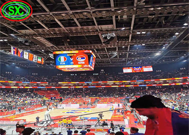 Publicidade Locação de telas de basquete em cores completas Sinais do estádio P8 Displays LED