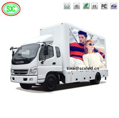 Full Color Led Mobile Truck P5 Mobile LED publicidade outdoor painéis publicitários