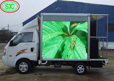 Display LED de caminhão móvel P4.81 Ângulo de visão grande, pode exibir claramente anúncios