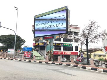 Ecrãs de LED de publicidade SMD P6 à prova d'água com cores completas e alto brilho