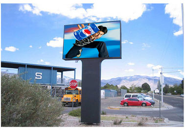 P2 Indoor Full Color LED Billboard Die-Cast Aluminum Billboard Armário de aço simples 128 X 64 Matriz