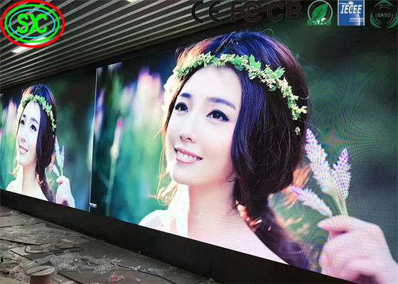 HD Aluguer P3 LED Video Screen DIP346 Publicidade LED Cartão AC110 / 220V