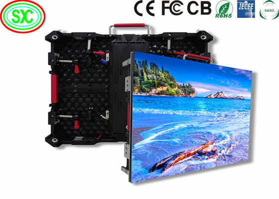 HD SMD LED Di-Cast Aluminium Screen 62500 Dots/Sqm, aluguer de TV LED interior em parede