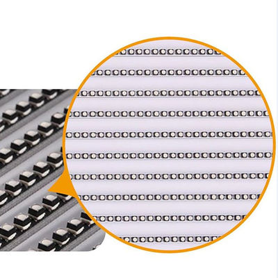 P3.91-7.82mm Ecrã LED transparente interior 1500nits SMD parede de vídeo