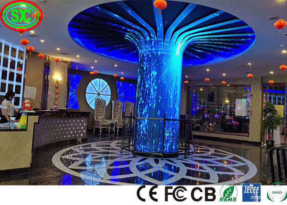 Display LED Full Color HD com alta taxa de atualização, adequado para lobby de hotel, concerto