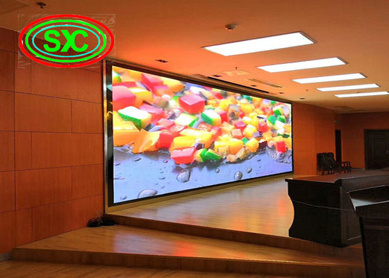 P3.91 HD Full Colour RGBLED Die-Casting Aluminum Screen High Refresh Rate 500*1000MM Cabinet