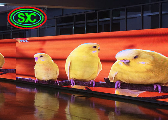 Display LED RGB certificado com ângulo de visão 140/60