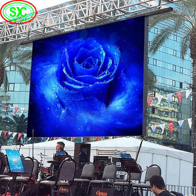 SMD1921 P4 Standard960*960MM Armário de Alumínio Difusor Indoor Full Color Display