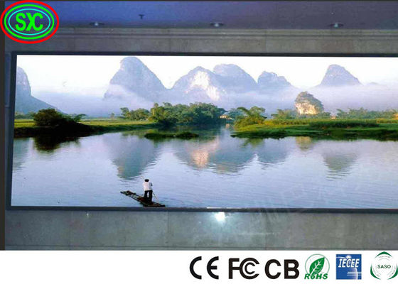 Sala de conferências flexível e programável P4 P5 64*32 Display LED SMD interior