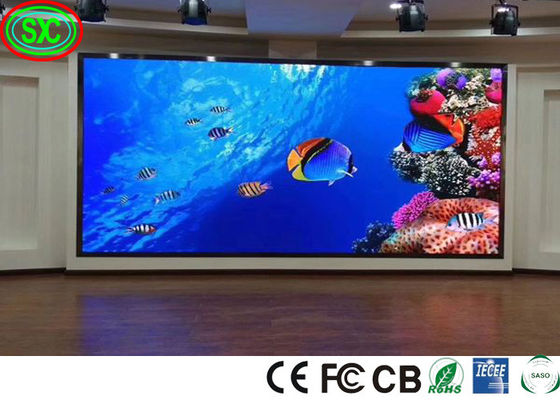 Sala de conferências flexível e programável P4 P5 64*32 Display LED SMD interior