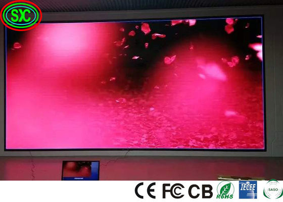 Ecrãs LED de alta resolução para publicidade interna usando lâmpadas Epistar e ICs MBI 5124