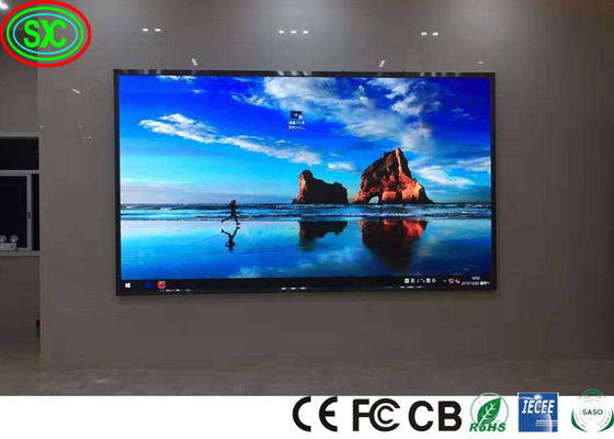 Ecrãs LED de alta resolução para publicidade interna usando lâmpadas Epistar e ICs MBI 5124