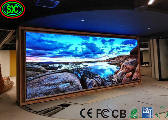 Ecrãs LED de alta resolução para publicidade interna usando lâmpadas Epistar e ICs MBI 5124