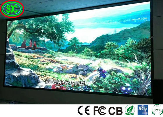 Ecrã de publicidade LED interior de alta resolução em cores completas 256 X128mm SMD2727