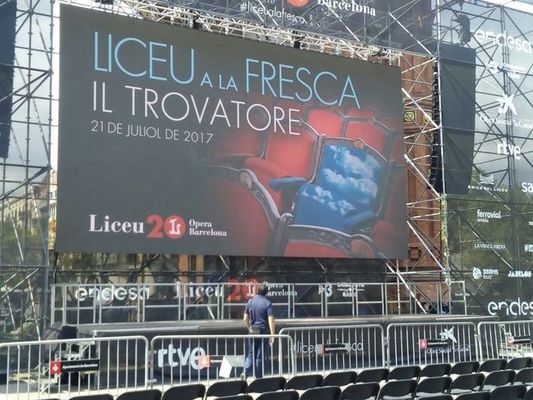 P6 Exibição LED Full Color Exterior 192x192mm Gabinete 8000cd Brilho