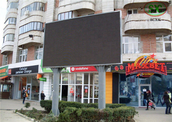 P6 Outdoor 192*192mm High Brightness LED Advertising Billboards com 3 anos de garantia
