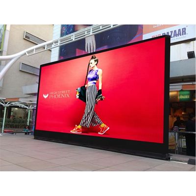 P8 SMD 320*160mm Placa de publicidade digital de vídeo LED externa à prova d'água em cores completas