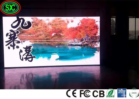 Grande e flexível 111111 Pixels/M2 1300 Brilho/M2 P3 Indoor Full-Color LED Display
