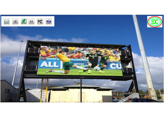 Full Color Outdoor Impermeável Epistar P8 LED Billboard Com 3840Hz Refresh Rate