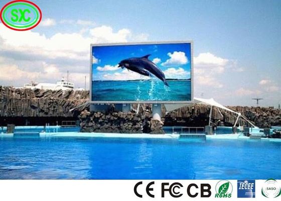 7000 Nits fixos P10 Led Video Wall Panel 320*320mm exterior exibição LED a cores inteiras LED display exterior a cores inteiras