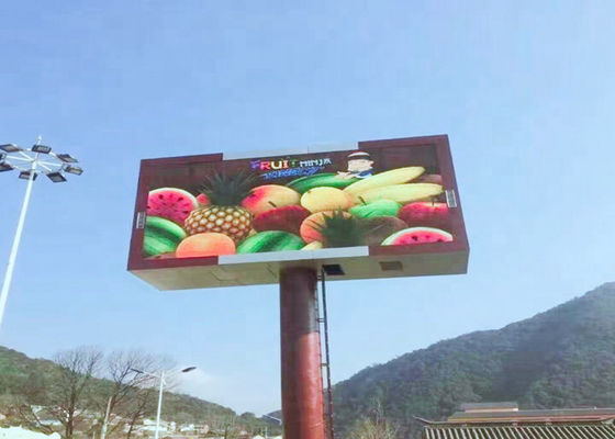 Ultra Thin P10 Small Trailer Advertising LED Screen Fixado ou alugado para publicidade