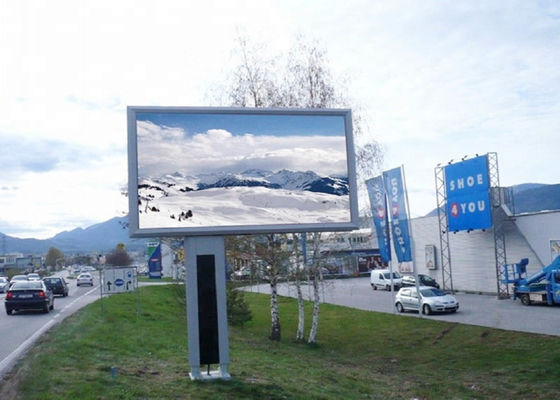 Ultra Thin P10 Small Trailer Advertising LED Screen Fixado ou alugado para publicidade