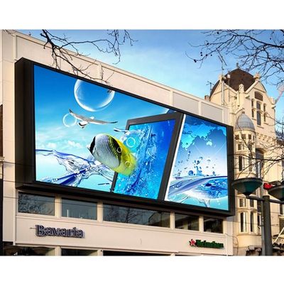 Ultra Thin P10 Small Trailer Advertising LED Screen Fixado ou alugado para publicidade