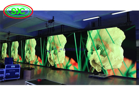 Bom preço 1500cd Brilho Display LED de aluguel P3.91/P4.81 Projeção de vídeo em parede de alta resolução on-line