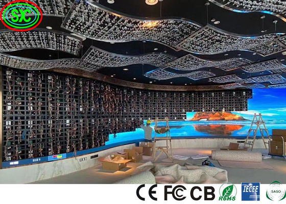 Display LED de fundo de aluguer de palco de ultra-alto brilho P5 com estrutura multi-loop