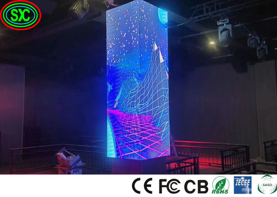 A fase interna de alta resolução do fundo conduziu telas Live Events Led Video Wall