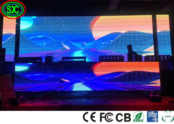 A fase interna de alta resolução do fundo conduziu telas Live Events Led Video Wall