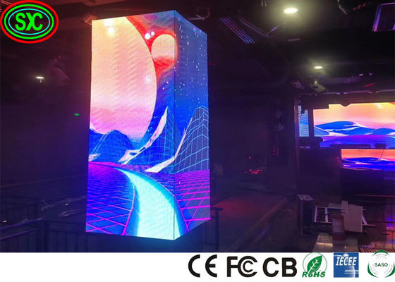A fase interna de alta resolução do fundo conduziu telas Live Events Led Video Wall