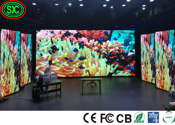 Ecrãs LED de estágio de alta taxa de atualização para eventos internos com 3840hz e alta resolução