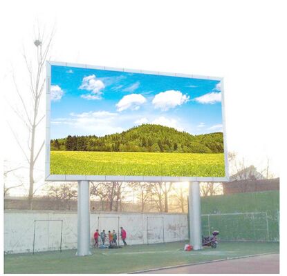 Instalação fixa Esquema publicitário LED eletrônico em cores completas