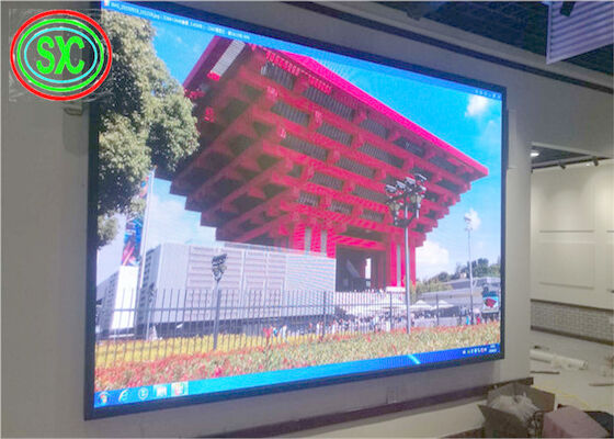 Palco a cores inteiras LED Esquema de alumínio fundido Palco de fundo 27777 Pontos / M2